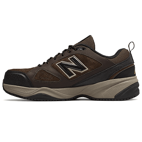NEW BALANCE MEN'S STEEL TOE 627V2 SUEDE/LEATHER | Sound Feet Shoes ...