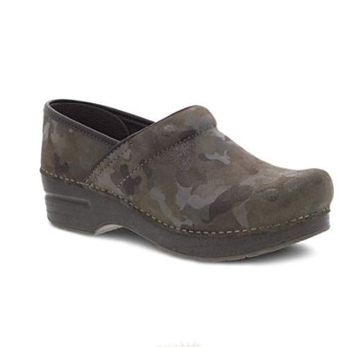 DANSKO PROFESSIONAL CAMO SUEDE RIGHT VIEW