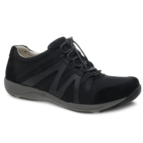 DANSKO HENRIETTE BLACK - BLACK SUEDE RIGHT VIEW