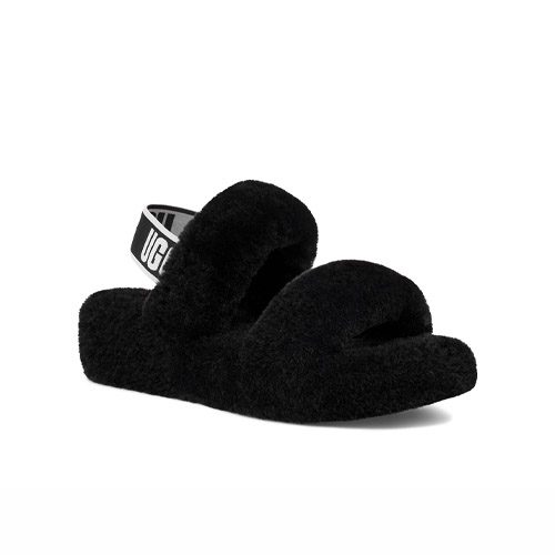 UGG OH YEAH BLACK ANGLED