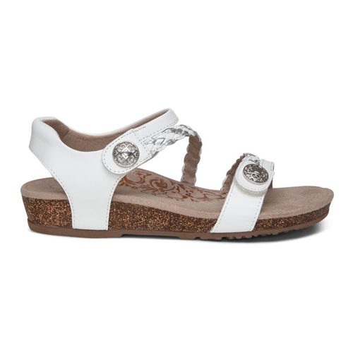 Aetrex Women's Jillian Quarter Braided Strap - Image 3