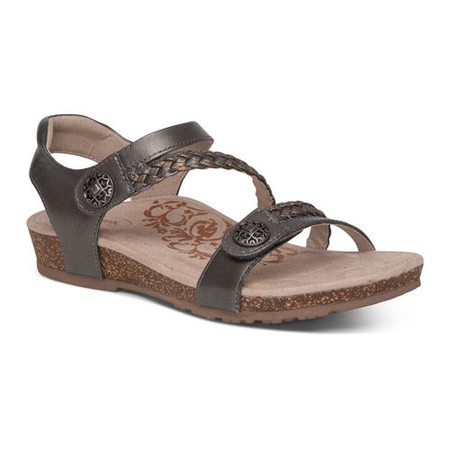 Aetrex Women's Jillian Quarter Braided Strap