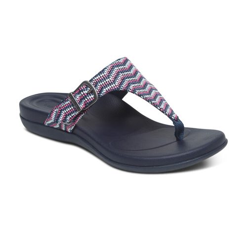 Aetrex Women's Rita Adjustable Thong Sandal