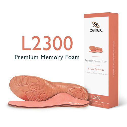 Aetrex Women's Premium Memory Foam Orthotics
