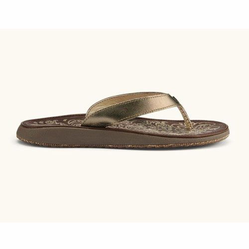 WOMENS PANIOLO BRONZE DARK JAVA RIGHT