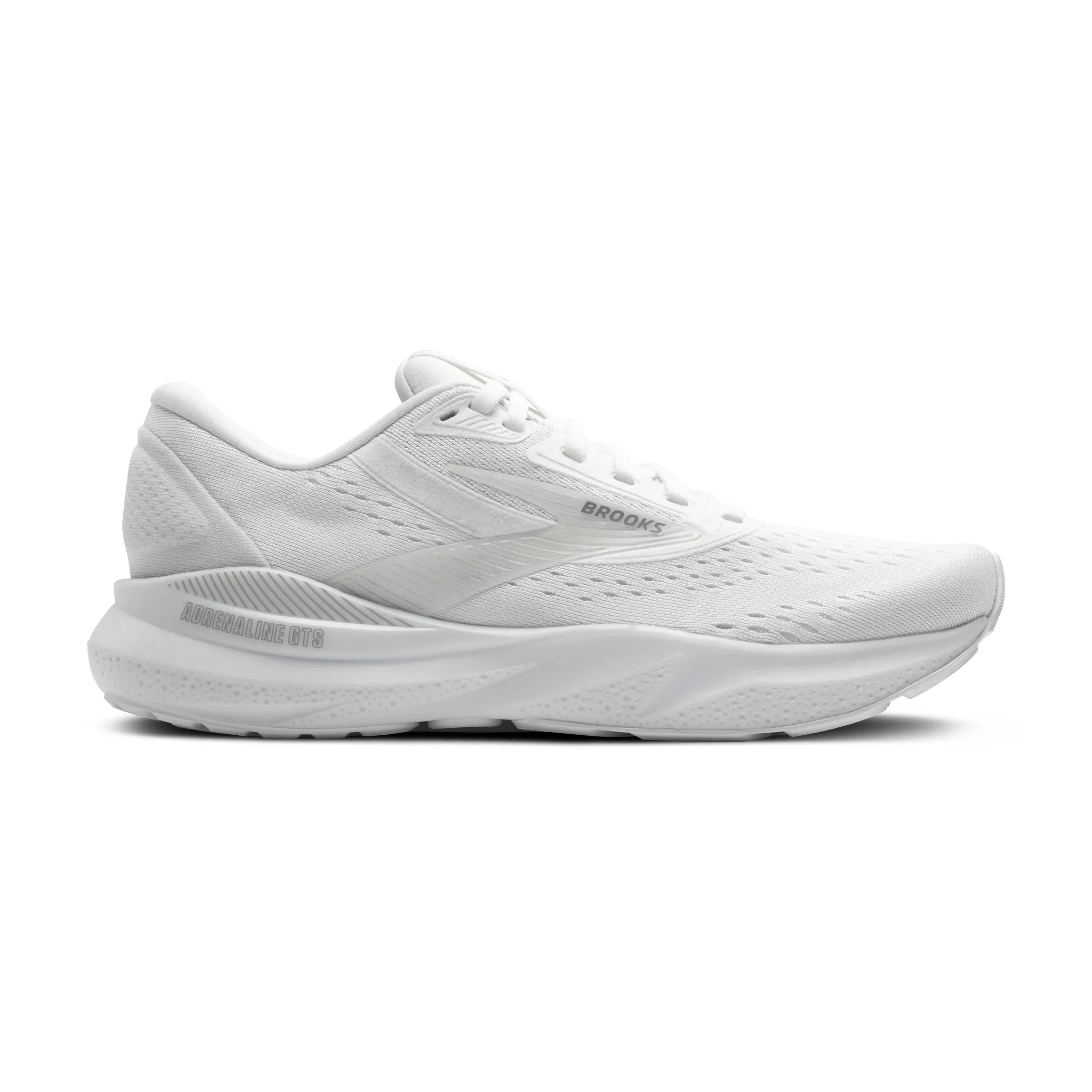 All white brooks shoe